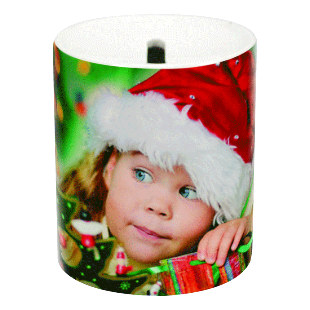 11 oz Piggy Bank Sublimation Template