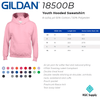18500B Gildan Youth Hooded Sweatshirt