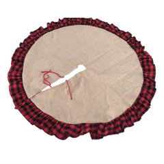 Red Buffalo plaid Christmas Stocking sold by RQC Supply Canada located in Woodstock, Ontario