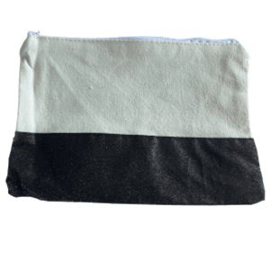Black Glitter Cosmetic Bags, perfect for bridesmaid gifts sold by RQC Supply Canada