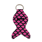 Black and Pink Mermaid